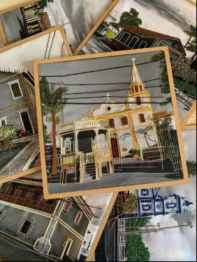 Exposição em SJB resgata memória, cultura e afetos através da união entre bordado e fotografia